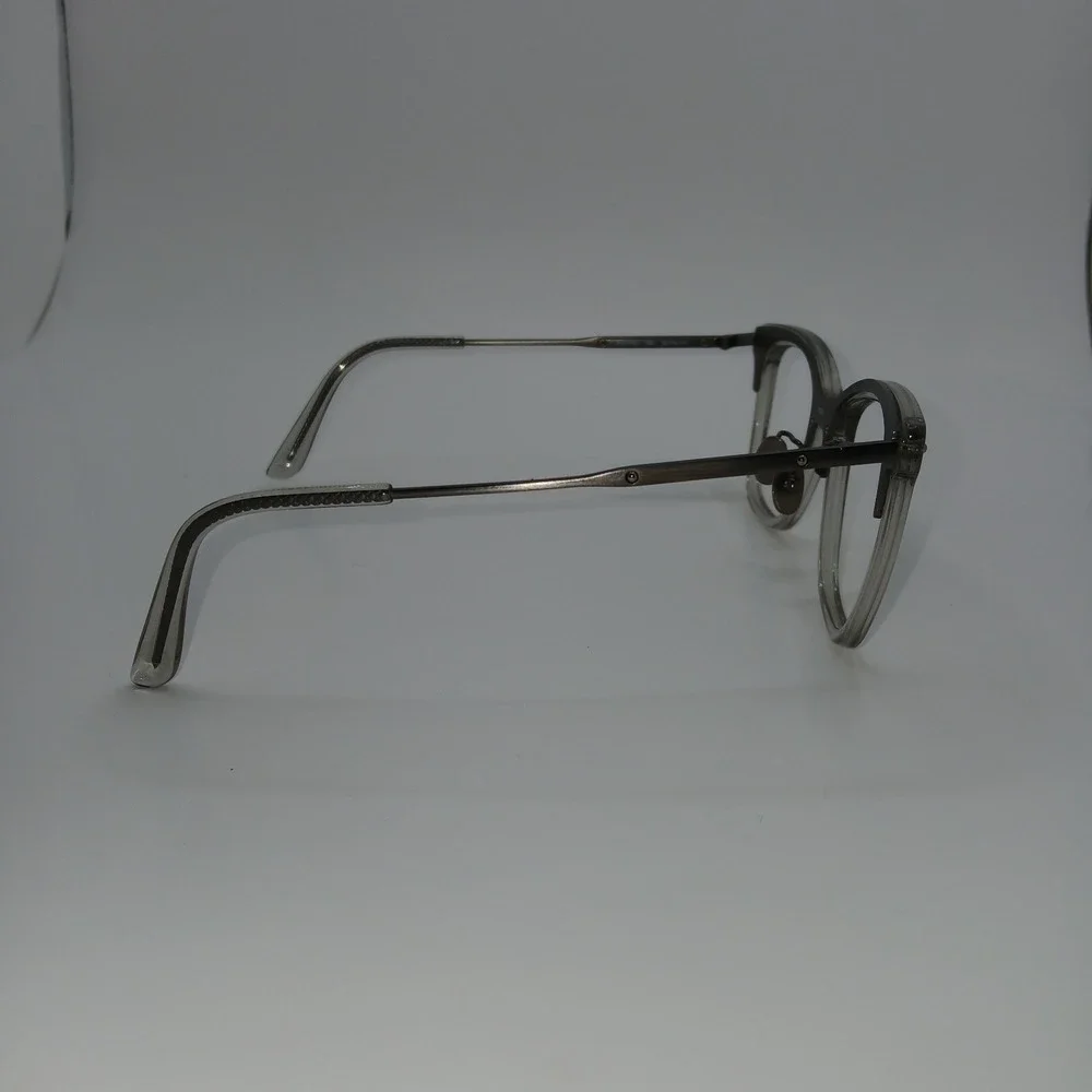 Bottega Veneta BV0145O 002 Womens Eyeglasses Frame Gray Transparent 52-18-140 mm